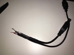 USB Cables Connected