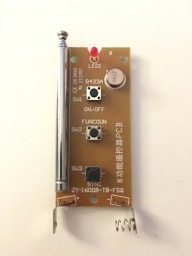 HC Lights Remote PCB Frontside